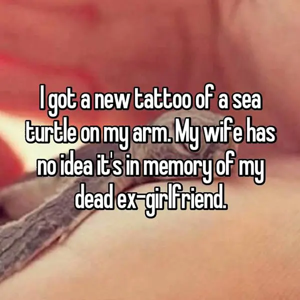 secrets in marriage sea turtle dead ex girlfriend