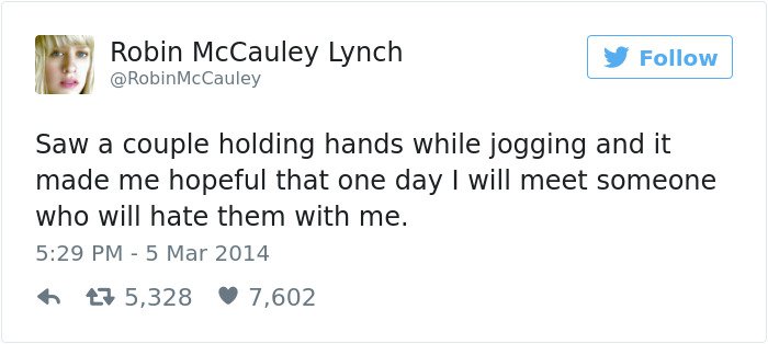 single people jokes hate couples holding hands