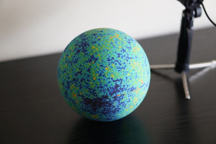 3d-planet-models-cosmic background radiation globe