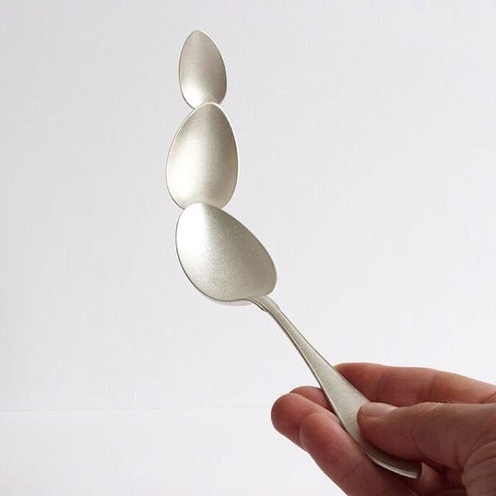 Experimental Cutlery 3 circle spoon