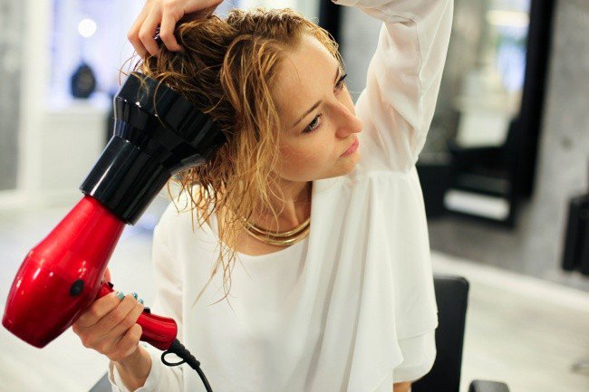 beauty hacks hair drying