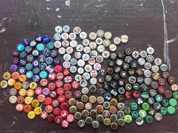 bottle cap collection