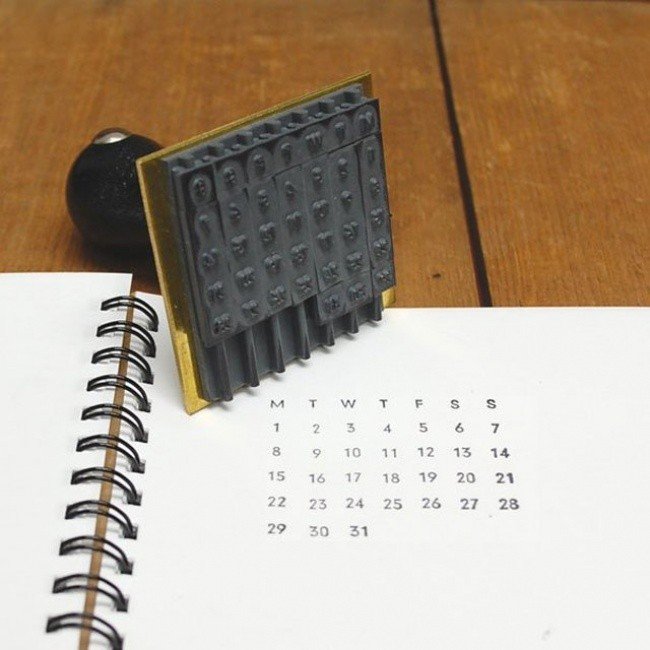 calendar stamp