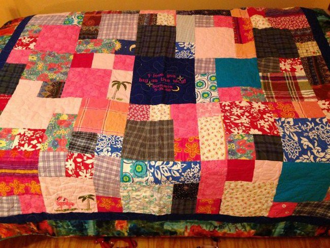 charming love stories patchwork quilt