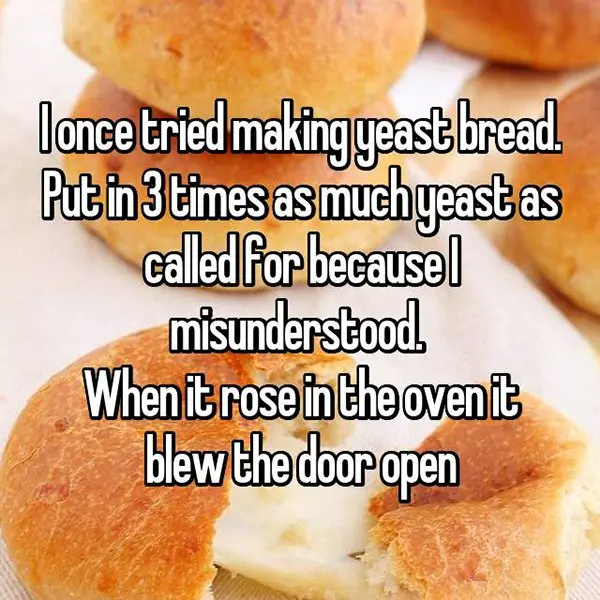 cooking fails yeast bread