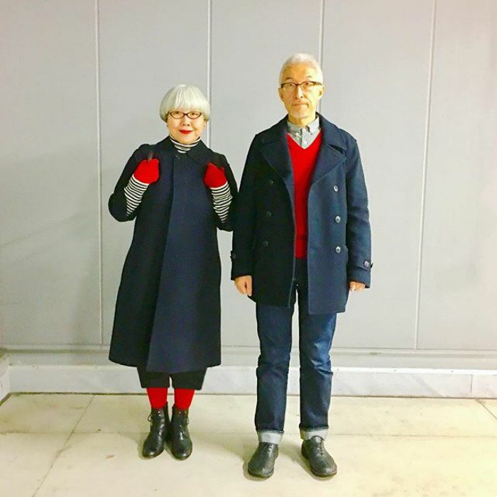 couple matching outfits red socks red vest