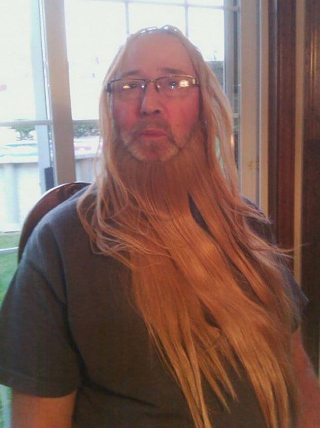 dad jokes hair beard extensions