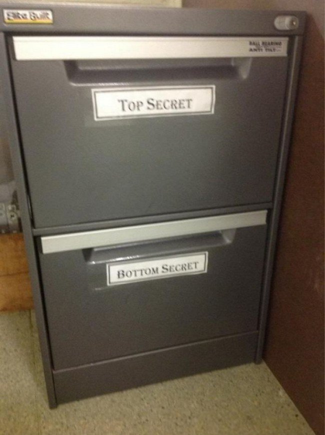 dad jokes secret filing cabinet
