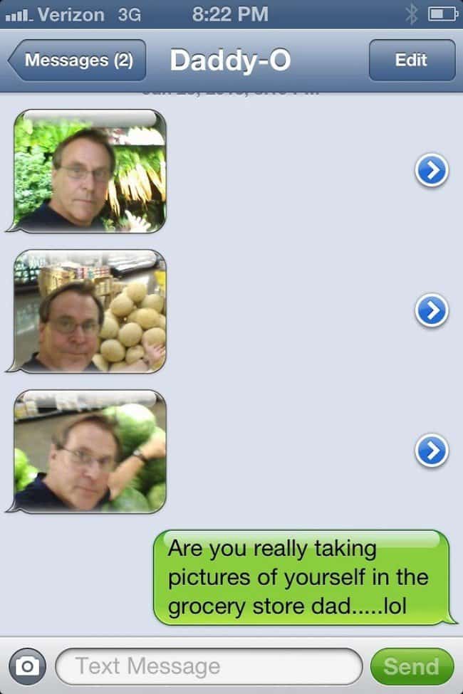 dad selfies