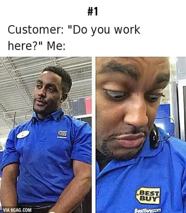 do you work here
