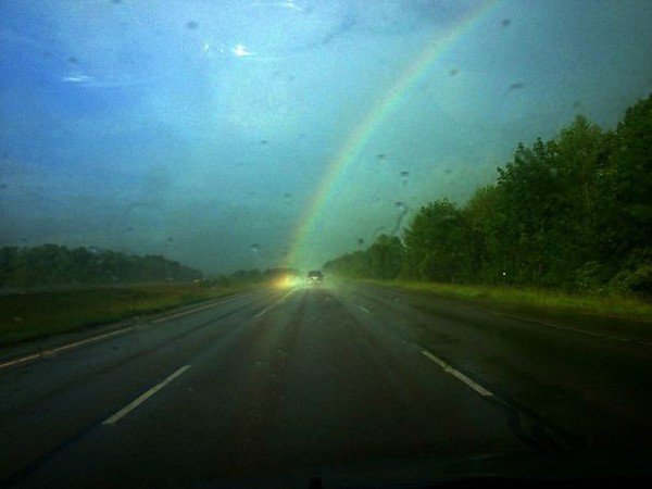 end rainbow road