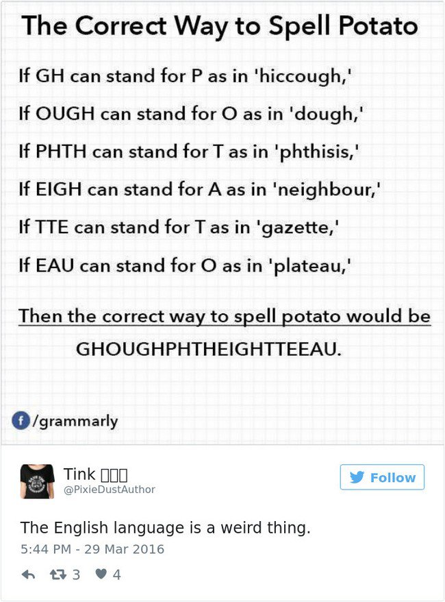 english language jokes potato