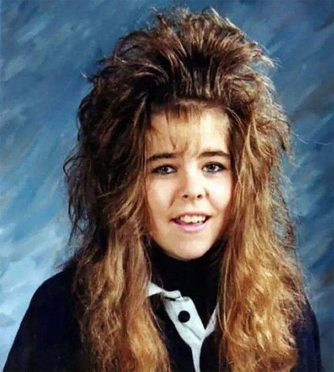 funny 80s 90s hairstyles huge