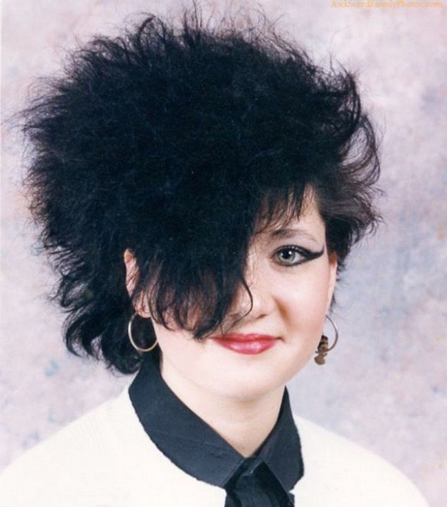 funny 80s 90s hairstyles short bushy