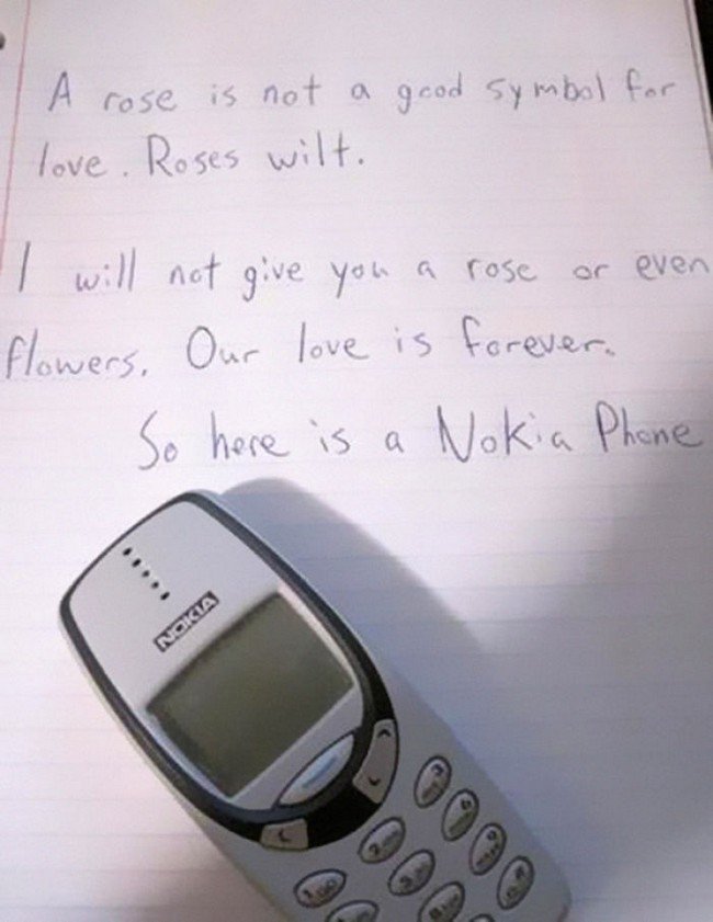 funny love notes nokia