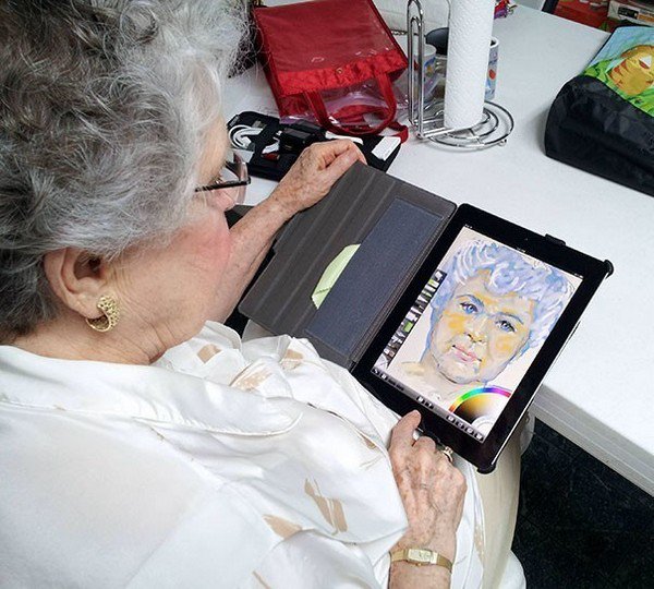 grandma ipad