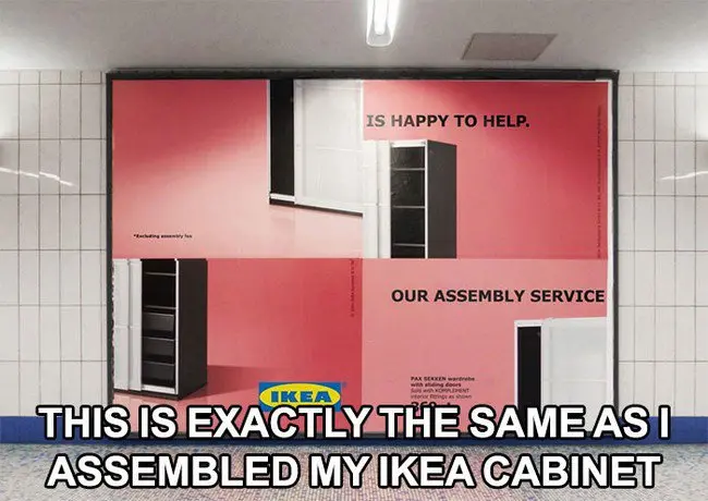 ikea jokes assembly