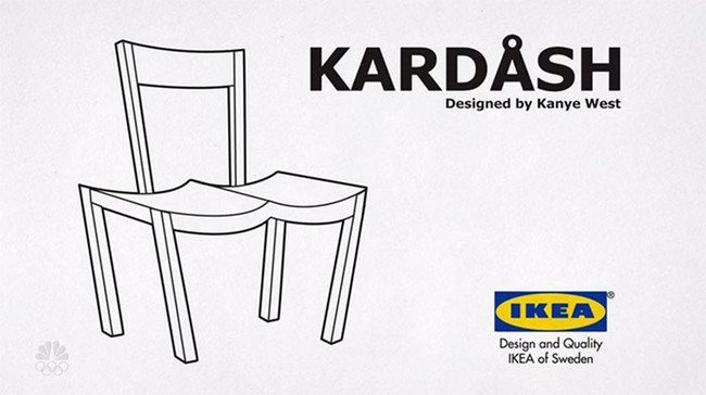 ikea jokes kardash double chair