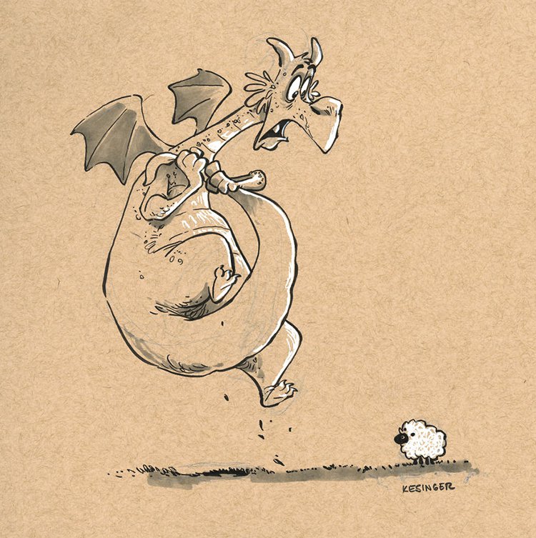 kesinger dragon gorung the skittish