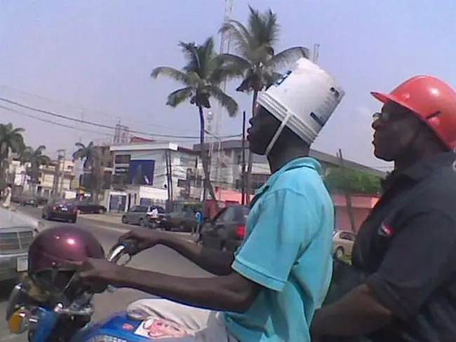 safety fails bucket helmet