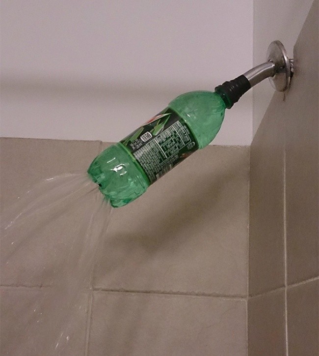 showerhead bottle