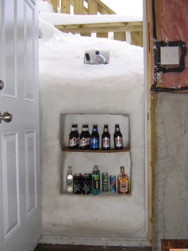 snow fridge