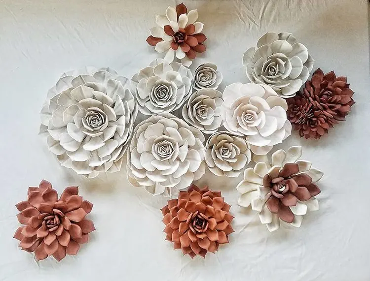 succulent clay sculptures selection