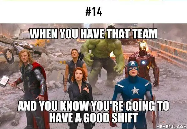 team work shift