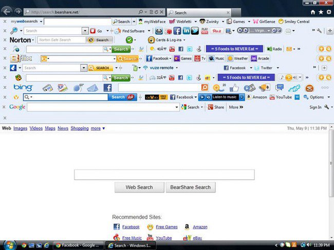 toolbars