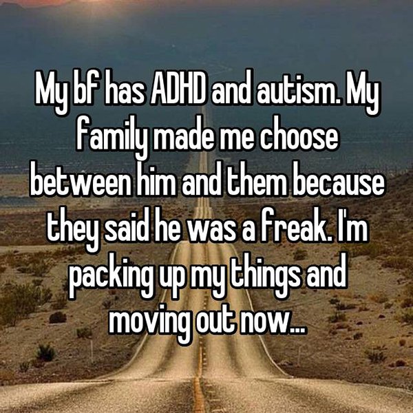 torn between love and family adhd and autism