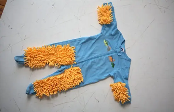 unique inventions babygrow mop