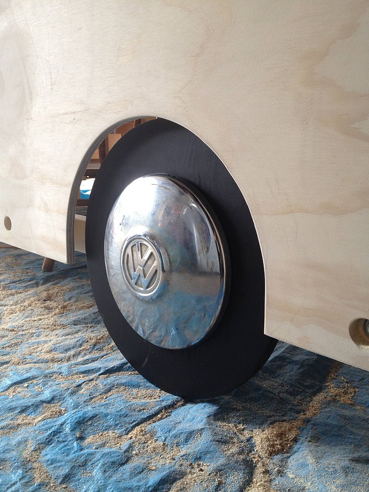 vw camper van bed wheels