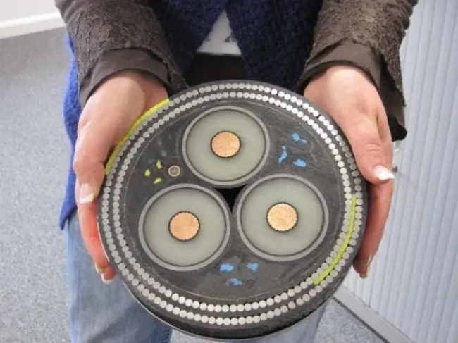 an undersea cable