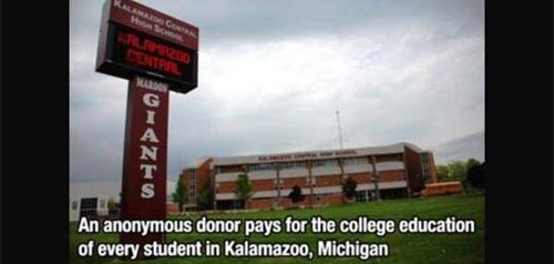 anonymous donor college michigan fact