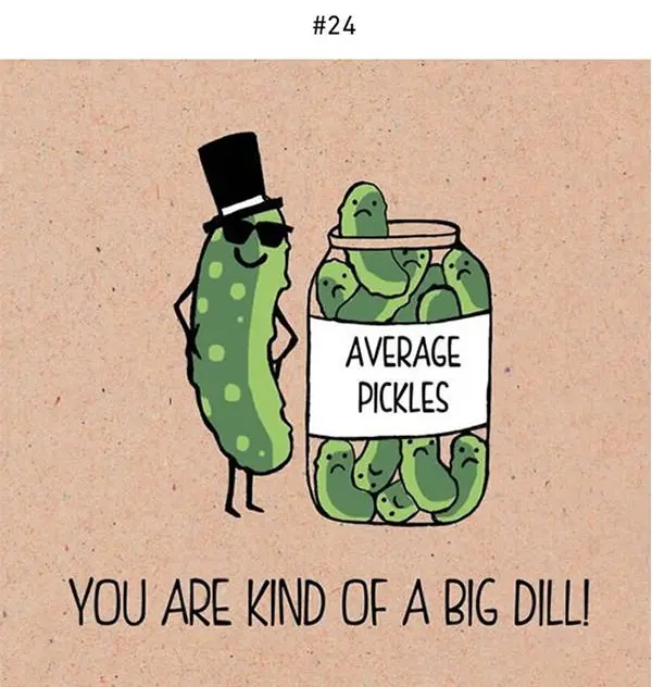 average pickles big dill pun