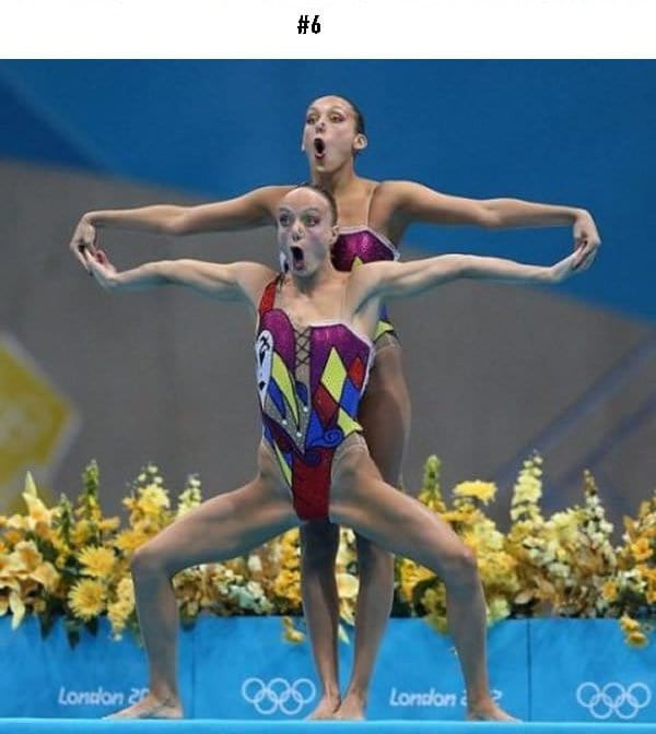 awkward sports moments gymnasts funny faces and posistions