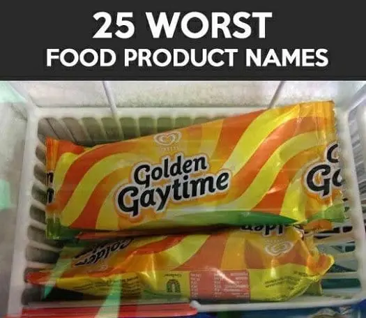 bad food names golden gaytime