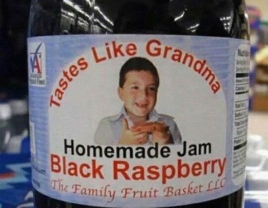 bad food names tastes like grandma