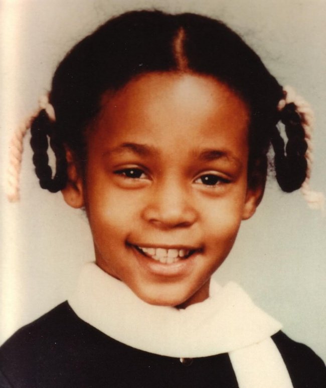 celeb child photos whitney houston