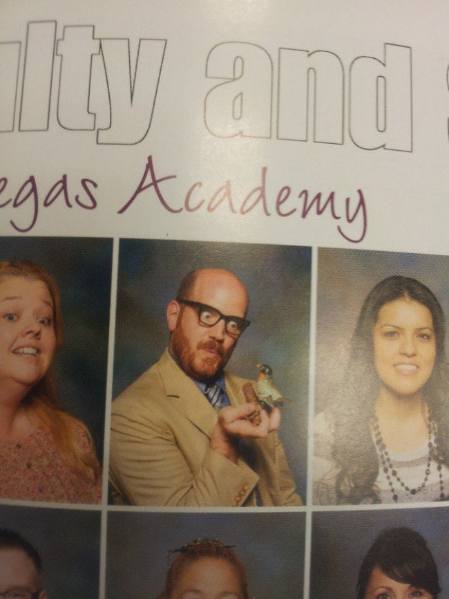 cool teacher photos teacher with bird