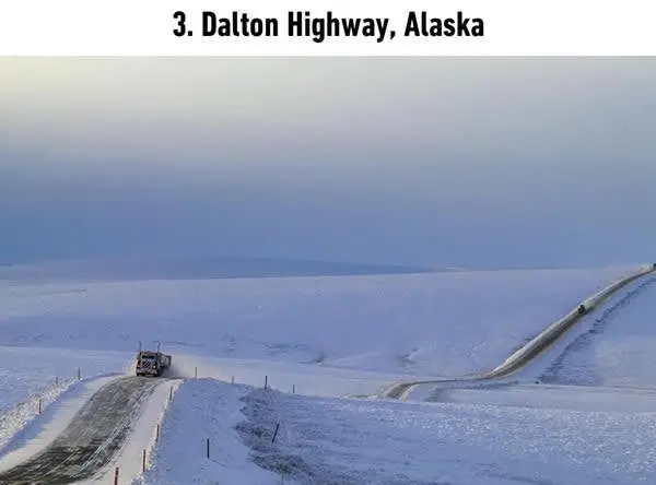 dangerous roads dalton highway alaska
