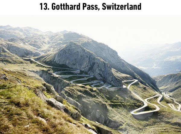 dangerous roads gotthard pass switzerland