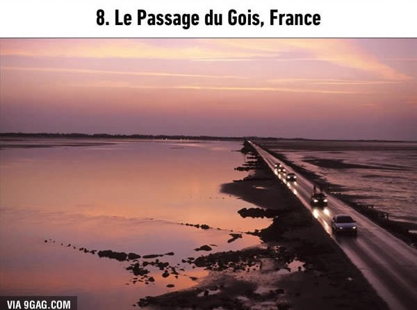 dangerous roads le passage du gois france