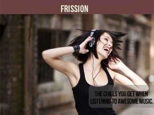 frission chills listening to music