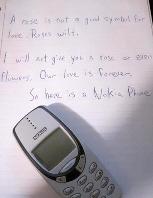 funny husbands home alone nokia love note