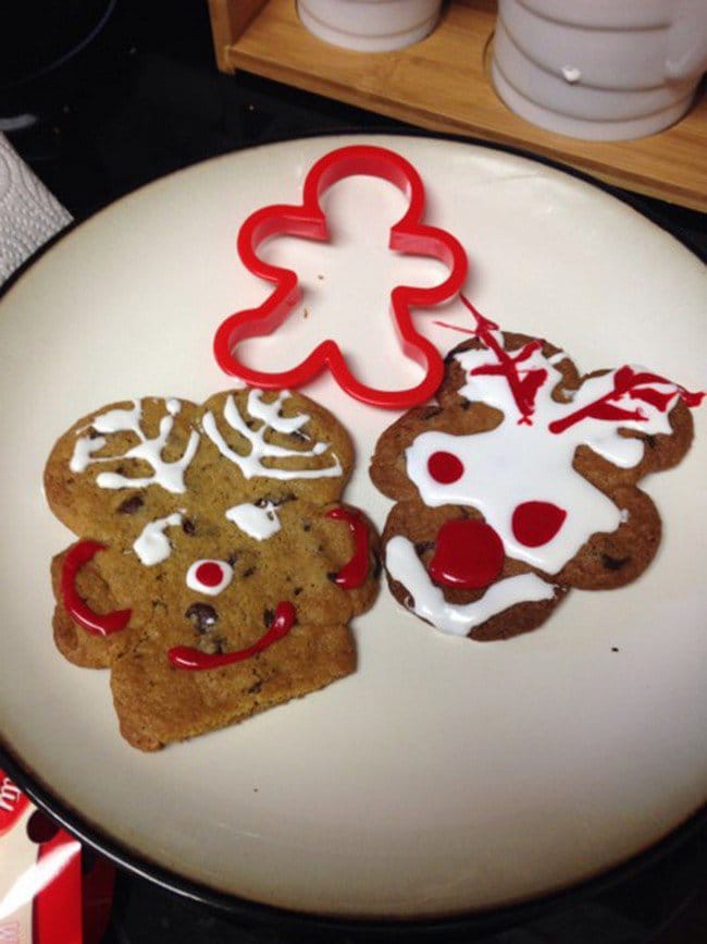 funny pinterest fails rudolph cookies fail