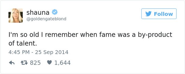 funny tweets aging fame