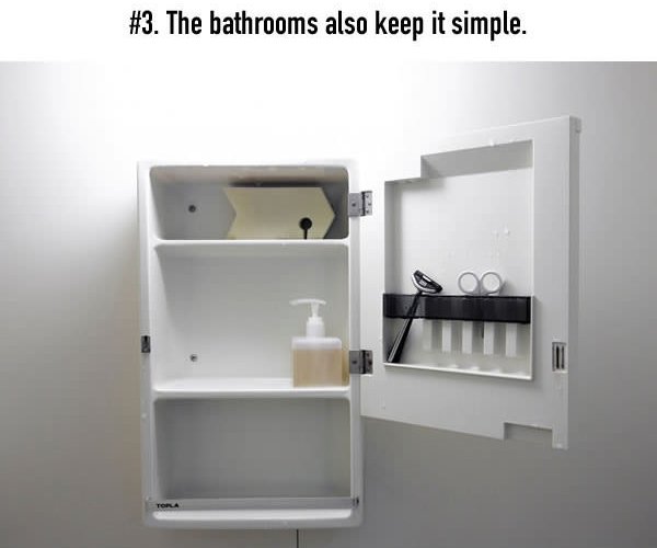 japanese minimalist bathroom cabinet