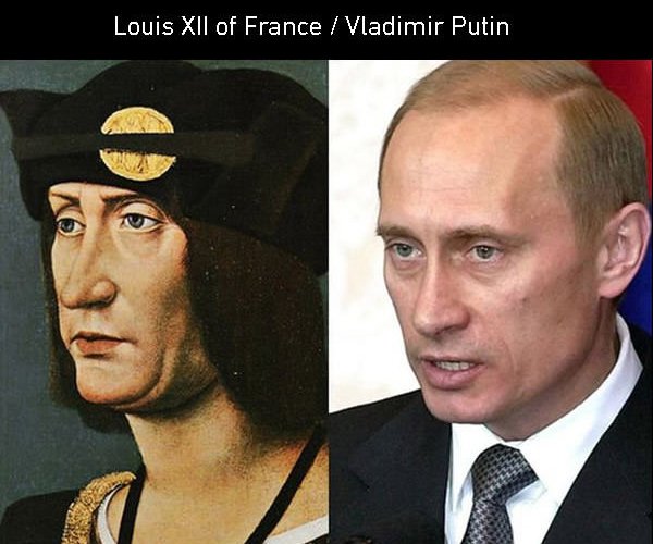 louis XII of france vladimir putin