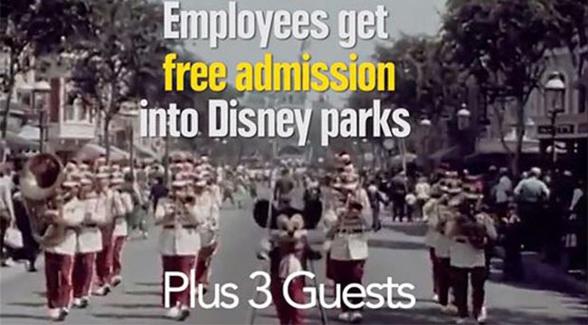 pixar employees get free admission to disney parks